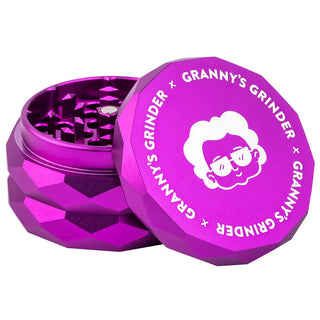 Granny's Hazy Hex Grinder 55 mm in Lila