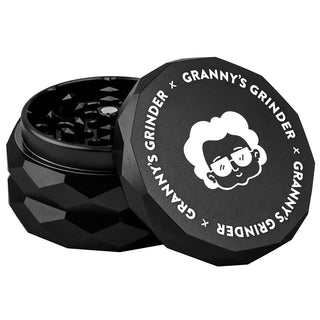 Granny's Hazy Hex Grinder 55 mm in Schwarz